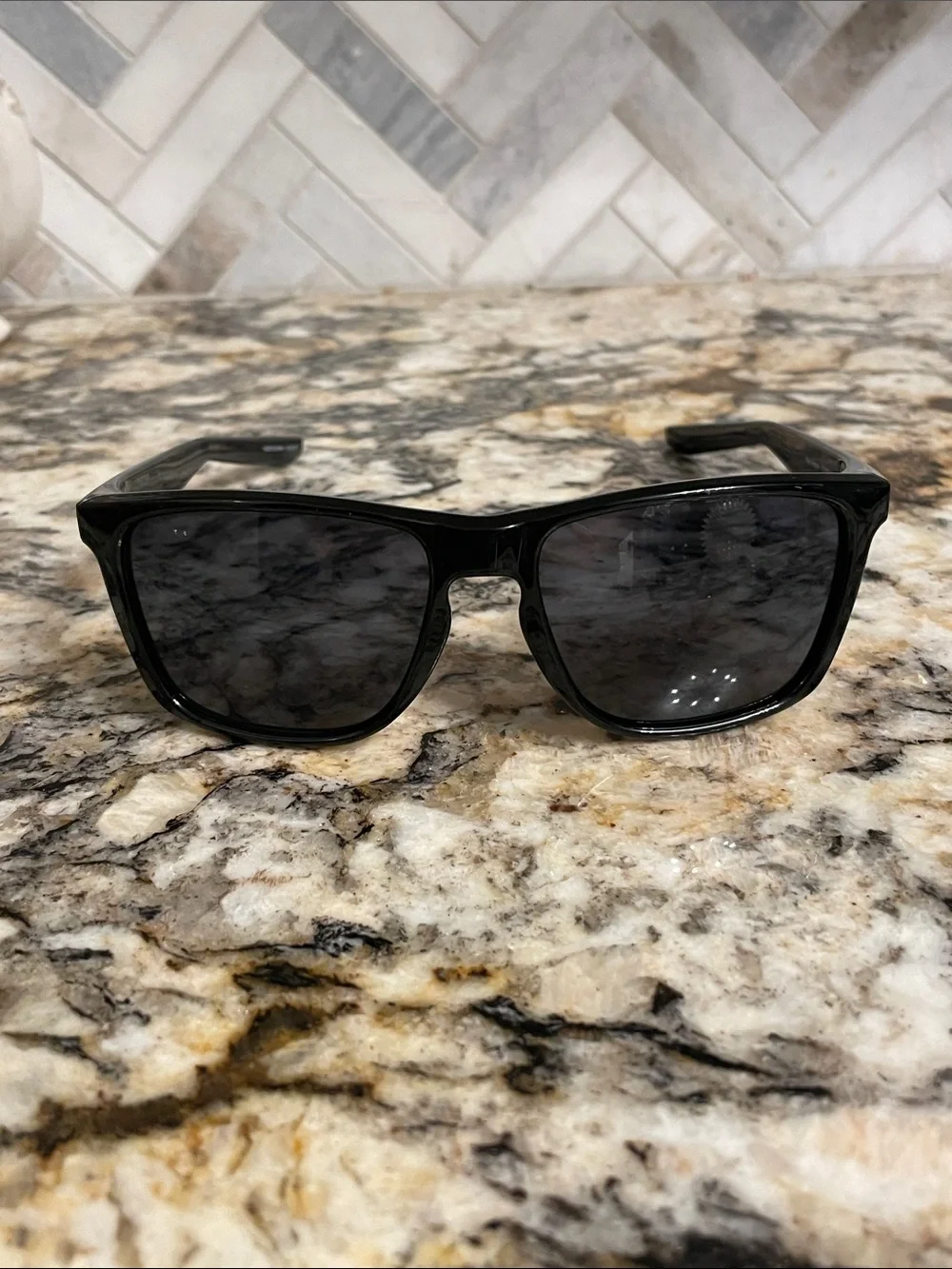 Nike Fortune Black Sunglasses with Dark Lenses